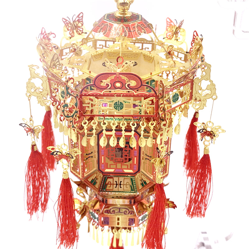 3D metal puzzle modle Palace Lantern metal Model kit DIY 3D gift for girl (Palace Lantern) by Woody Signs Co. - Handmade Crafted Unique Wooden Creative