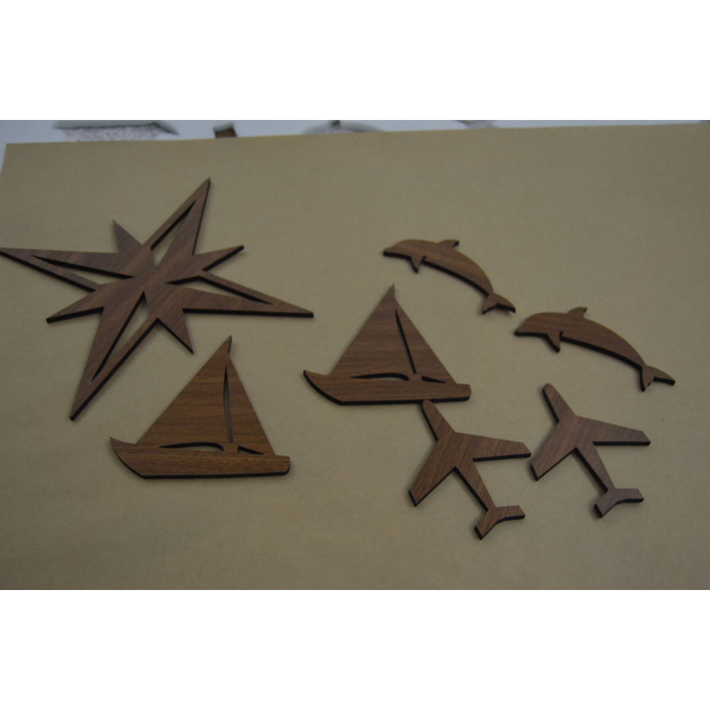 3D Wooden World Map by Woody Signs Co. - Handmade Crafted Unique Wooden Creative