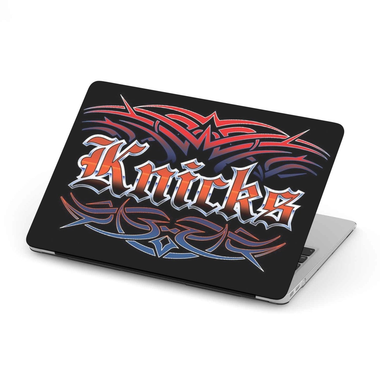 Knicks Team Custom MacBook Case by Woody Signs Co. - Handmade Crafted Unique Wooden Creative