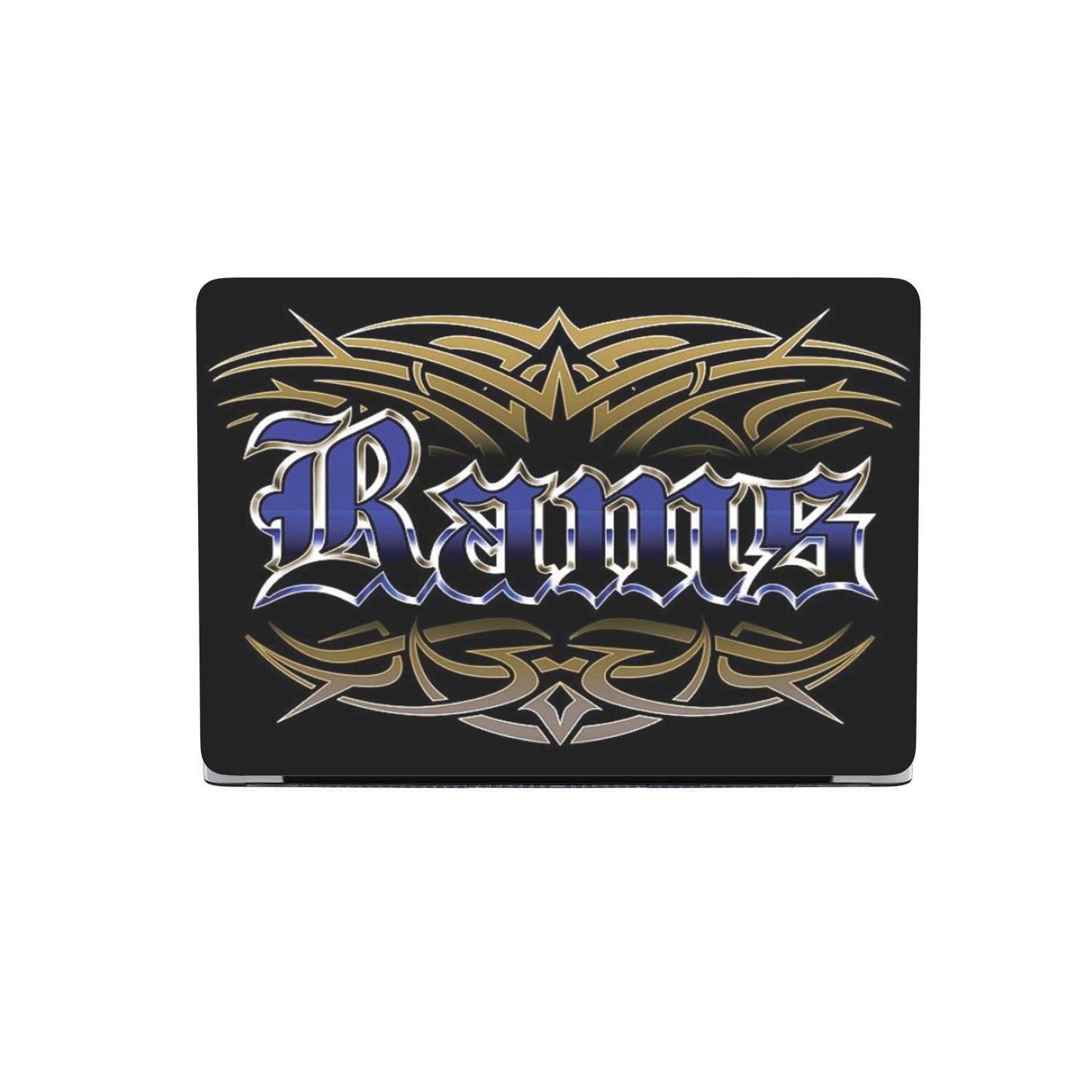 Rams Team Custom MacBook Case by Woody Signs Co. - Handmade Crafted Unique Wooden Creative