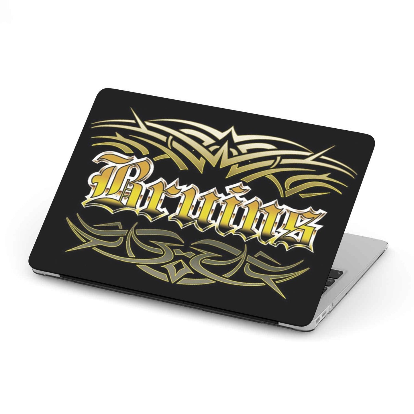 Bruins Team Custom MacBook Case by Woody Signs Co. - Handmade Crafted Unique Wooden Creative