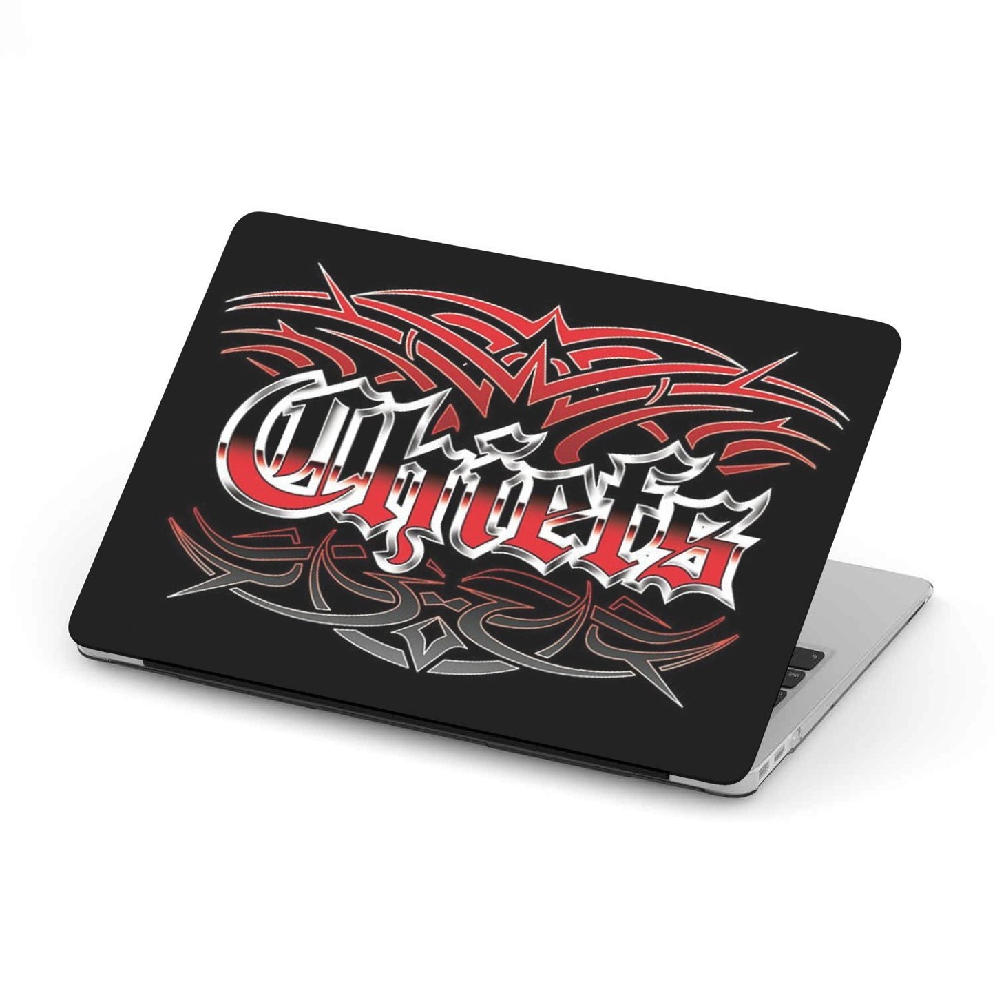 Chiefs Team Custom MacBook Case by Woody Signs Co. - Handmade Crafted Unique Wooden Creative