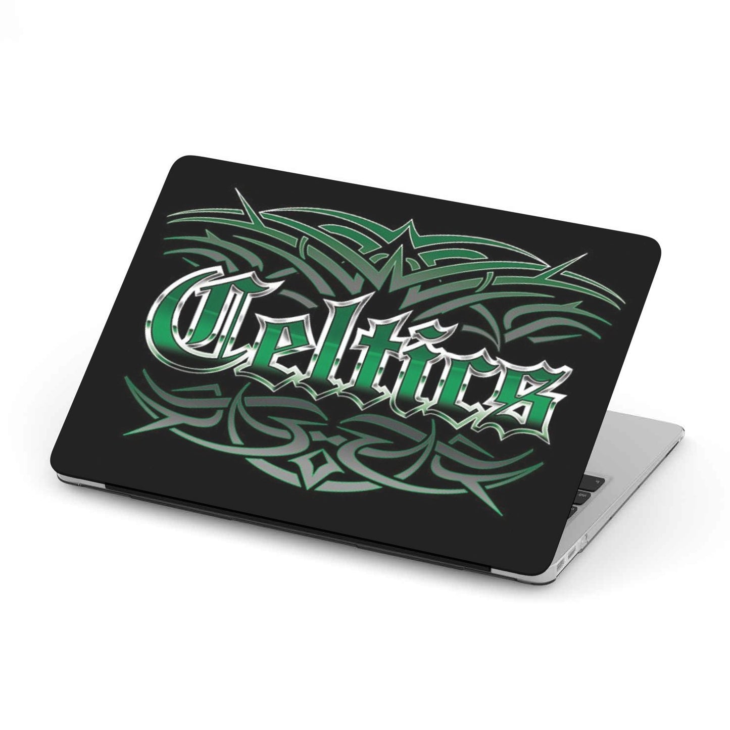 Celtics Team Custom MacBook Case by Woody Signs Co. - Handmade Crafted Unique Wooden Creative