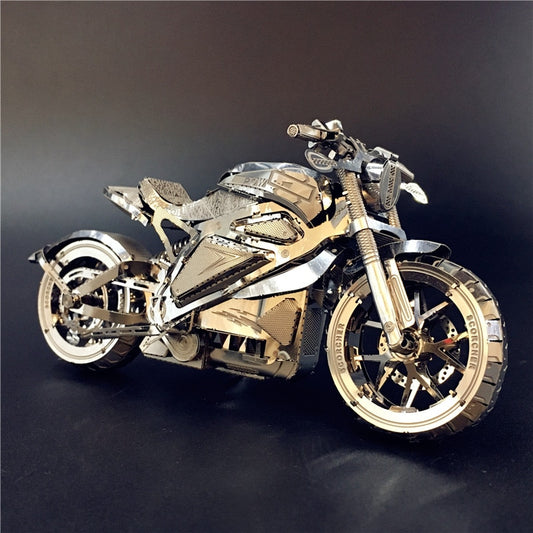 3D Metal puzzle Vengeance Motorcycle Collection Puzzle 1:16 l DIY 3D by Woody Signs Co. - Handmade Crafted Unique Wooden Creative