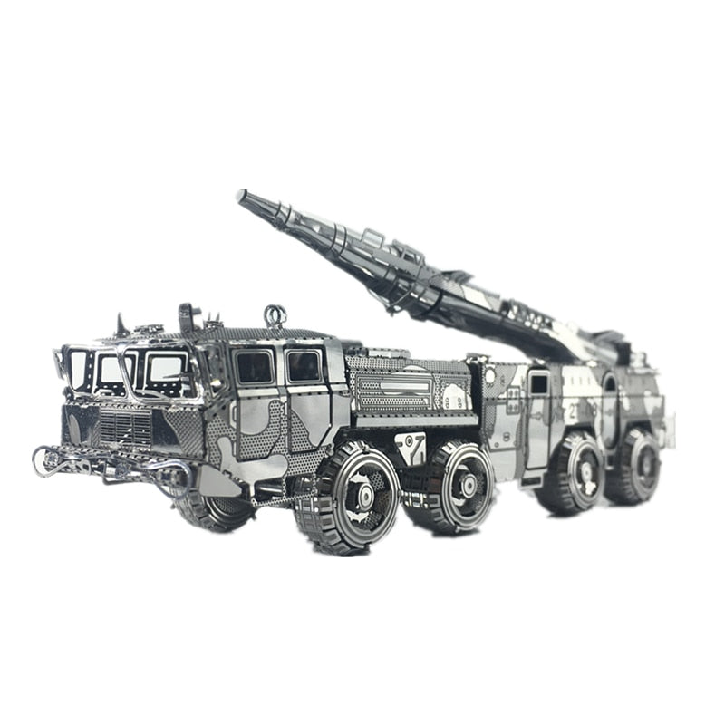 3D Metal model kit Assembly Model DF-11 MISSILE CARRIER 2 Sheets Puzzle  DIY TOYS Gift Chinese military by Woody Signs Co. - Handmade Crafted Unique Wooden Creative