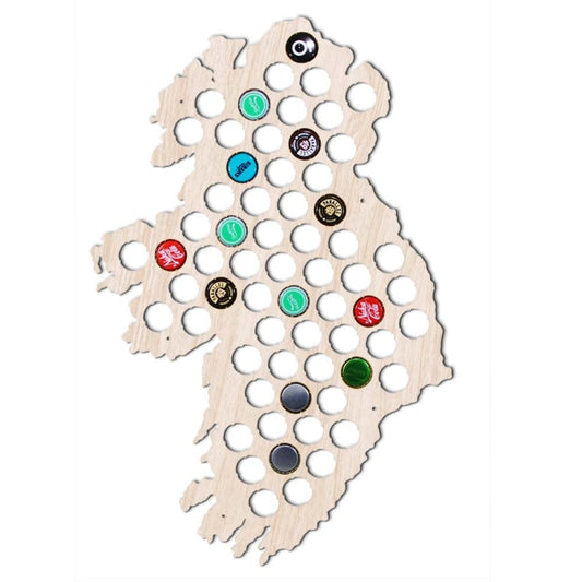 Ireland  Cap Map Irish  Sign Wooden Hanging Map Best Men's Gifts Ireland  Cap Holder  Cap Display Board by Woody Signs Co. - Handmade Crafted Unique Wooden Creative