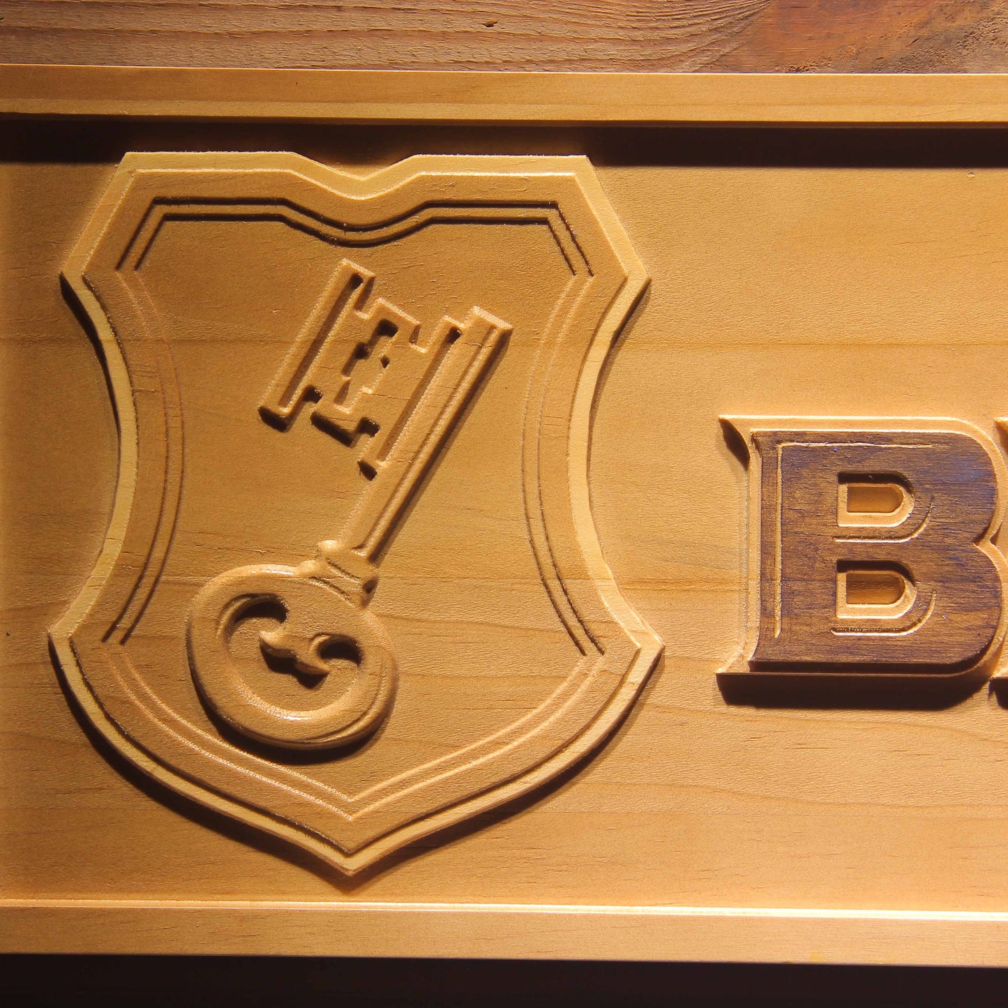 BECK'S  3D Wooden Signs by Woody Signs Co. - Handmade Crafted Unique Wooden Creative