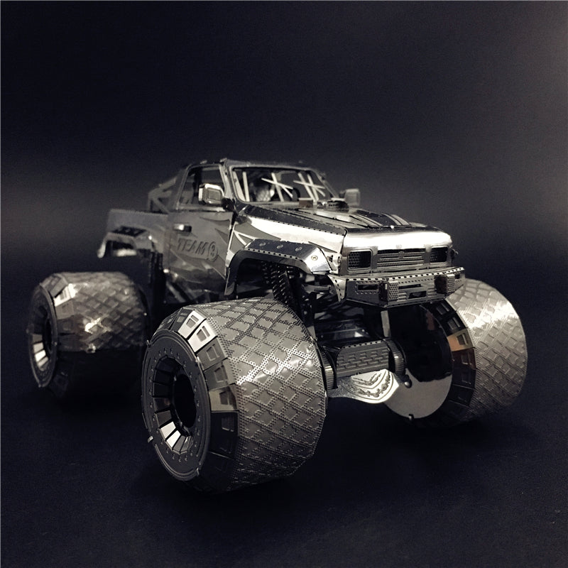 3D Metal model kit OFF-ROADER AUTO Wrangler  Model DIY 3D  puzzle car toys by Woody Signs Co. - Handmade Crafted Unique Wooden Creative