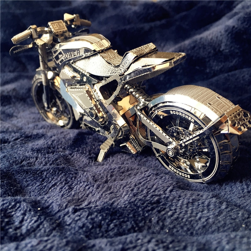 3D Metal puzzle Vengeance Motorcycle Collection Puzzle 1:16 l DIY 3D by Woody Signs Co. - Handmade Crafted Unique Wooden Creative