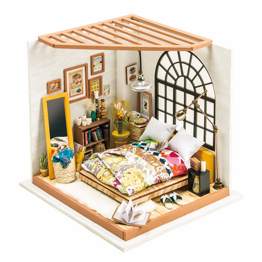 DIY Doll House Alice's Dreamy Bedroom   Miniature Wooden    DG107 by Woody Signs Co. - Handmade Crafted Unique Wooden Creative