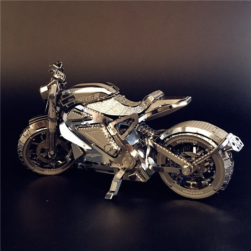 3D Metal puzzle Vengeance Motorcycle Collection Puzzle 1:16 l DIY 3D by Woody Signs Co. - Handmade Crafted Unique Wooden Creative