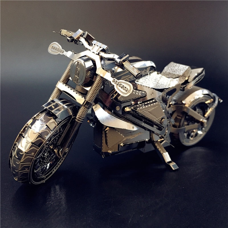 3D Metal puzzle Vengeance Motorcycle Collection Puzzle 1:16 l DIY 3D by Woody Signs Co. - Handmade Crafted Unique Wooden Creative