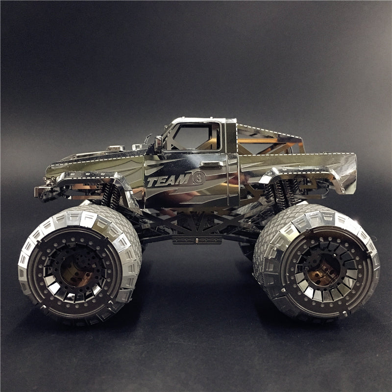 3D Metal model kit OFF-ROADER AUTO Wrangler  Model DIY 3D  puzzle car toys by Woody Signs Co. - Handmade Crafted Unique Wooden Creative