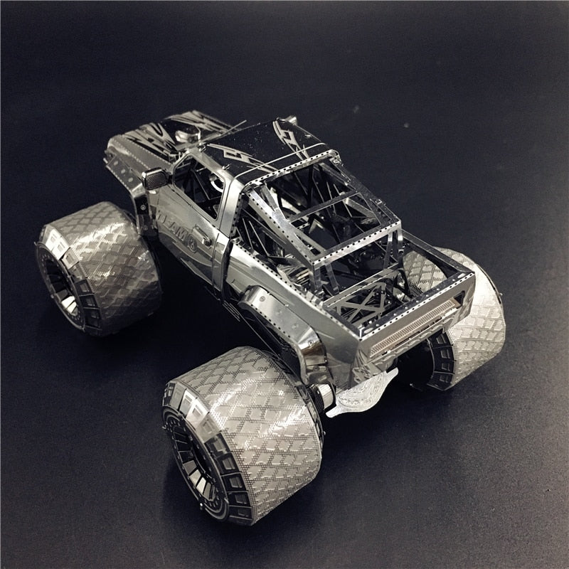 3D Metal model kit OFF-ROADER AUTO Wrangler  Model DIY 3D  puzzle car toys by Woody Signs Co. - Handmade Crafted Unique Wooden Creative