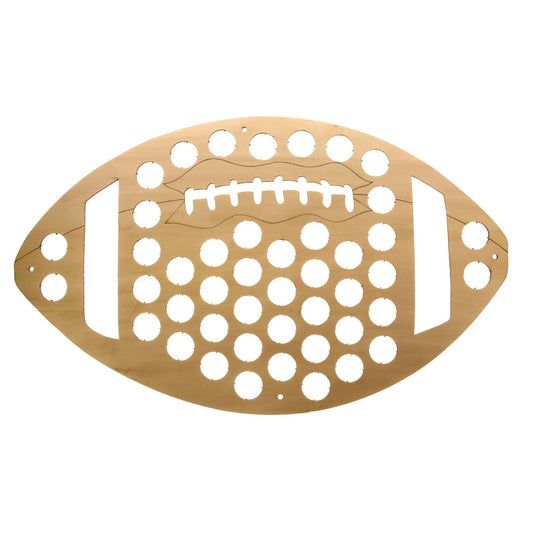 American Football  Cap Map Rugby Ball Wooden Cap Trap  Cap Holder Cap Collection Wall Art Display Map by Woody Signs Co. - Handmade Crafted Unique Wooden Creative