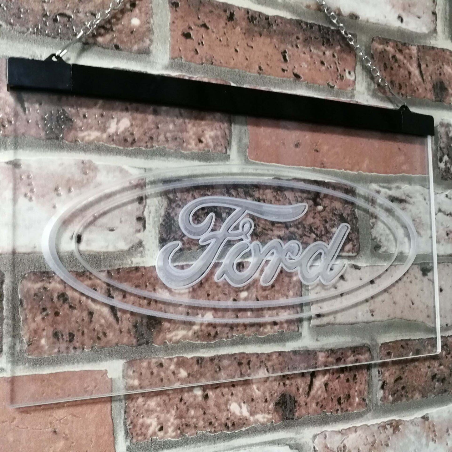 Ford car Transport Bar Decoration Gift Dual Color Led Neon Light Signs st6-d0007 by Woody Signs Co. - Handmade Crafted Unique Wooden Creative