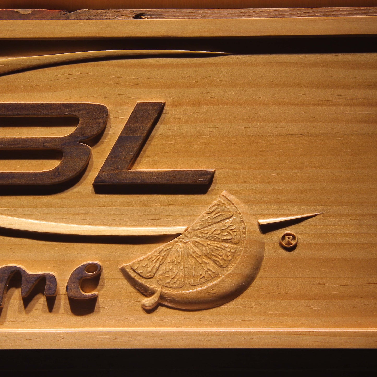 Bud Light Lime  3D Wooden Bar Signs by Woody Signs Co. - Handmade Crafted Unique Wooden Creative