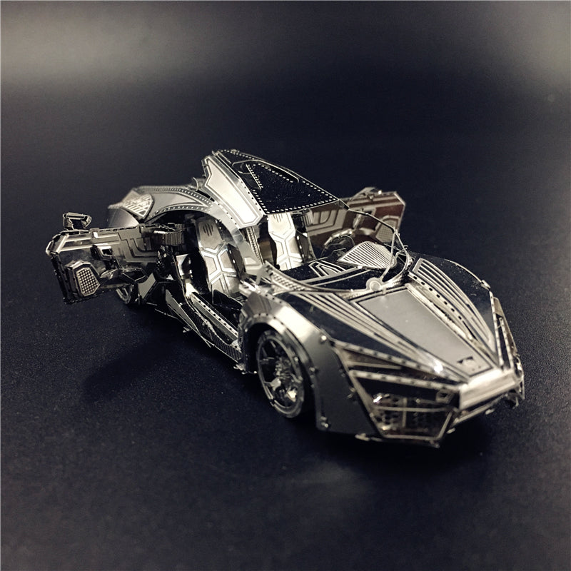 3D Metal model kit Hypersport Racing Car  Model DIY 3D by Woody Signs Co. - Handmade Crafted Unique Wooden Creative