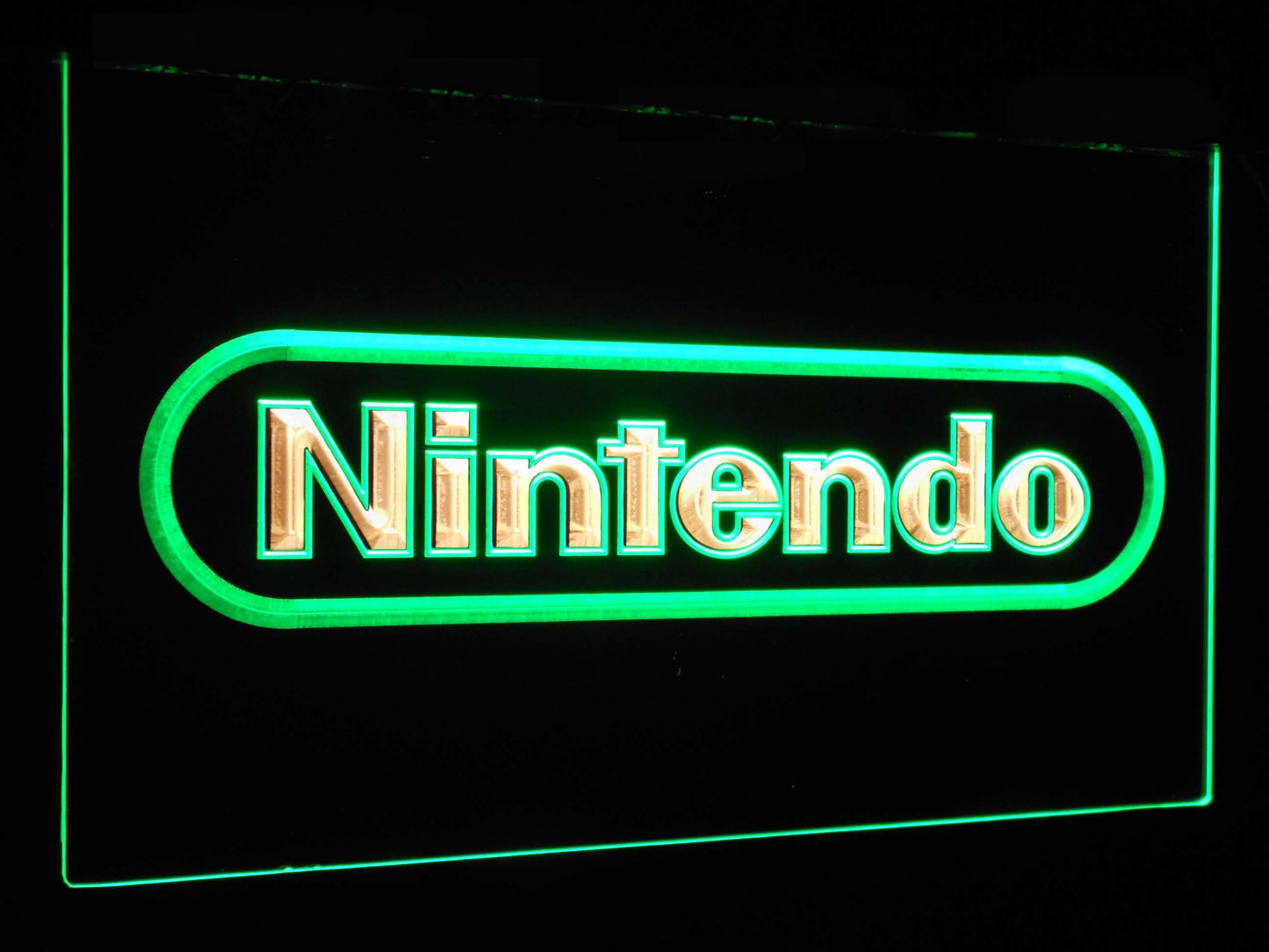 Nintendo Video Game Room Bar Decoration Gift Dual Color Led Neon Light Signs st6-e0021 by Woody Signs Co. - Handmade Crafted Unique Wooden Creative