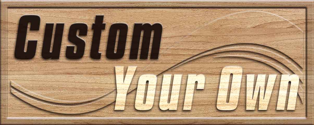 CUSTOM WOOD SIGN Design your own 3D Wooden Bar Sign by Woody Signs Co. - Handmade Crafted Unique Wooden Creative