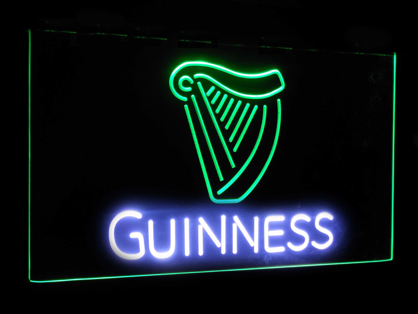 Guinness Ale  Bar Decoration Gift Dual Color Led Neon Light Signs st6-a2002 by Woody Signs Co. - Handmade Crafted Unique Wooden Creative